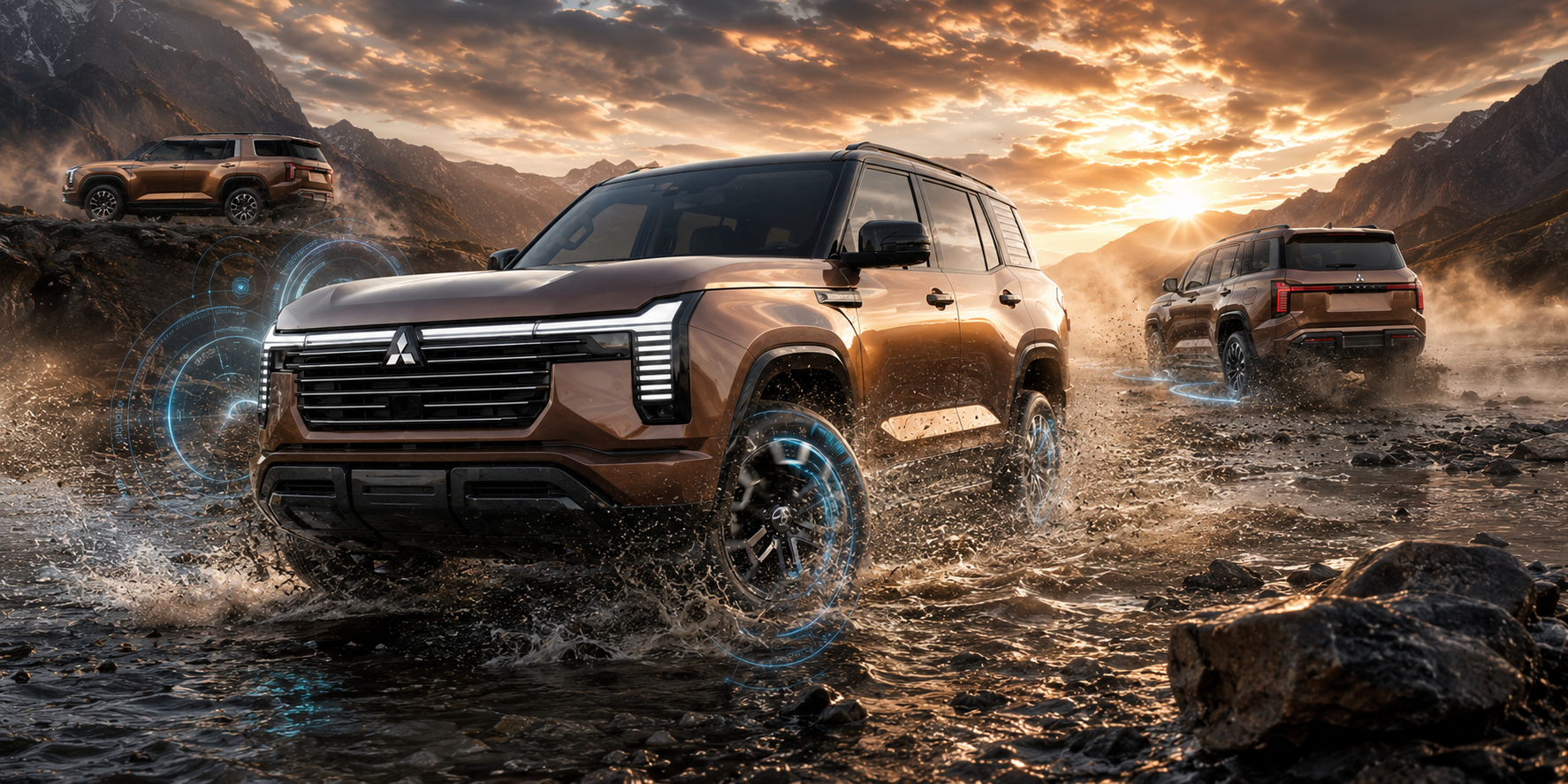 Mitsubishi All New Pajero terbaru dengan sistem 4WD dan teknologi S-AWC