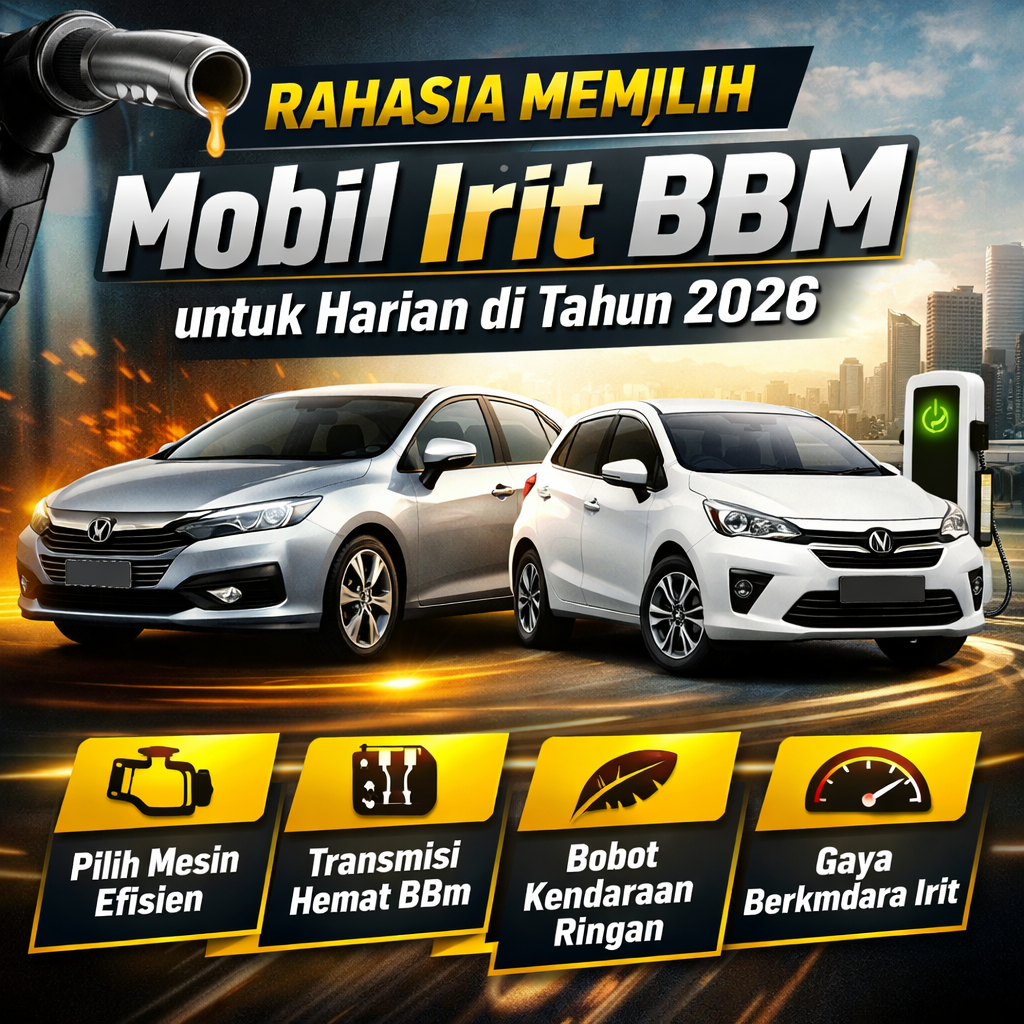 Rahasia Memilih Mobil Irit BBM untuk Harian di Tahun 2026
