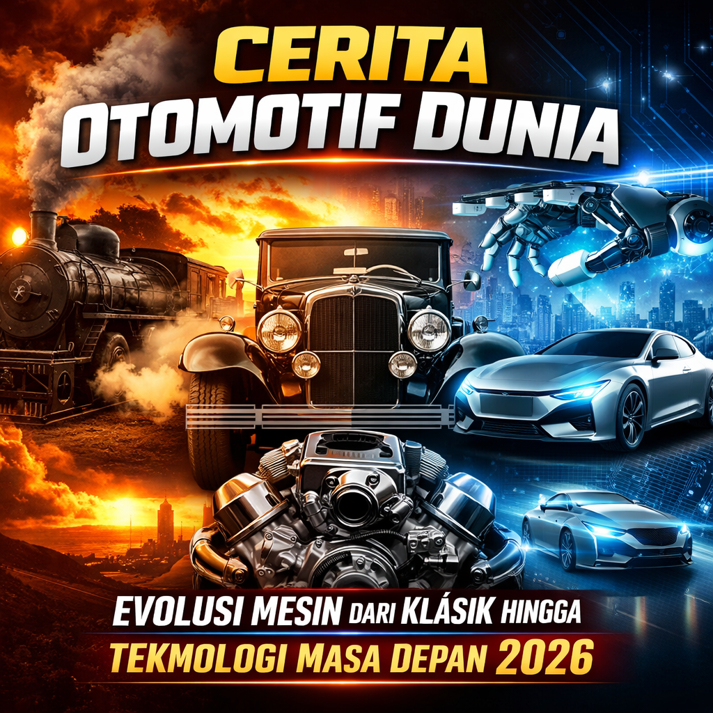 Cerita Otomotif Dunia: Evolusi Mesin dari Klasik hingga Teknologi Masa Depan 2026