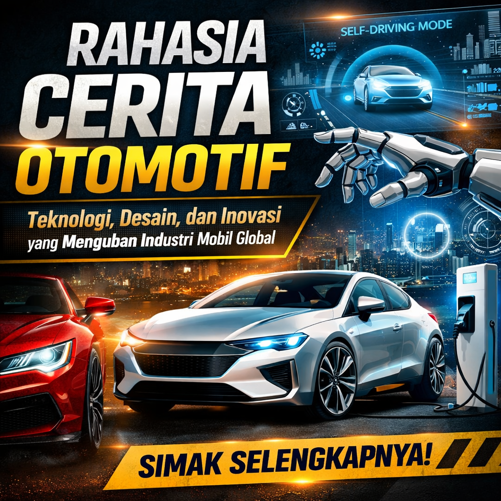 Rahasia Cerita Otomotif: Teknologi, Desain, dan Inovasi yang Mengubah Industri Mobil Global
